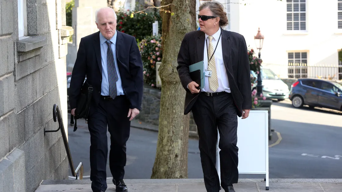 Peter Ferbrache, left, was replaced by Charles Parkinson as president of the Economic Development Committee. (28703200)