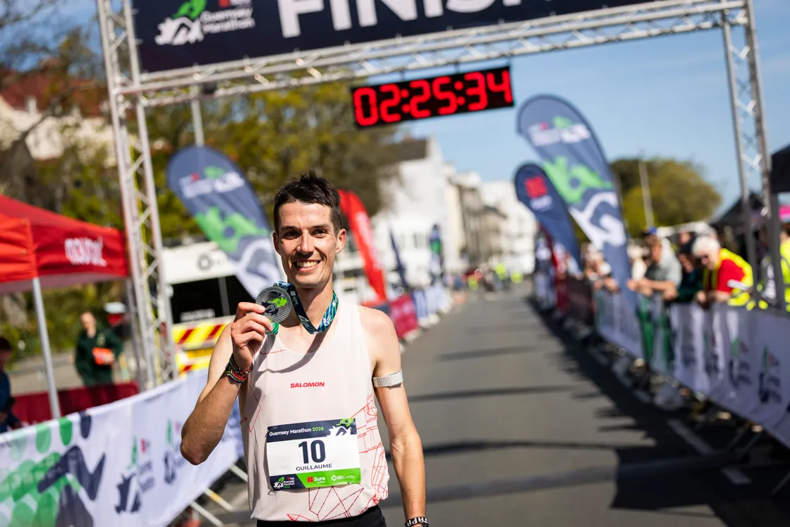 France’s Guillaume Ruel took five minutes out of the record set last year in crossing first overall.