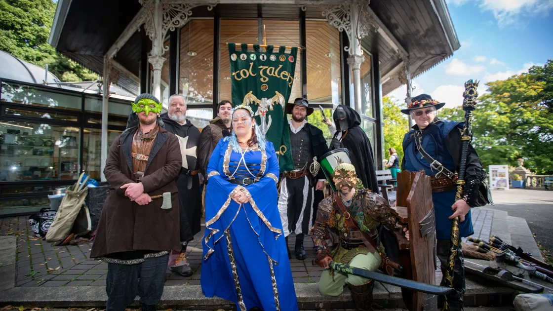 The Big Geekend, on 30 and 31 May, returns after a three-year absence, celebrating the joy of shared interests and hobbies, ranging from fossils and archaeology to Sherlock Holmes, K-Pop, cosplay and hands-on crafts. Live action role playing group Tol Galen Guernsey, pictured, will be involved. (34766438)