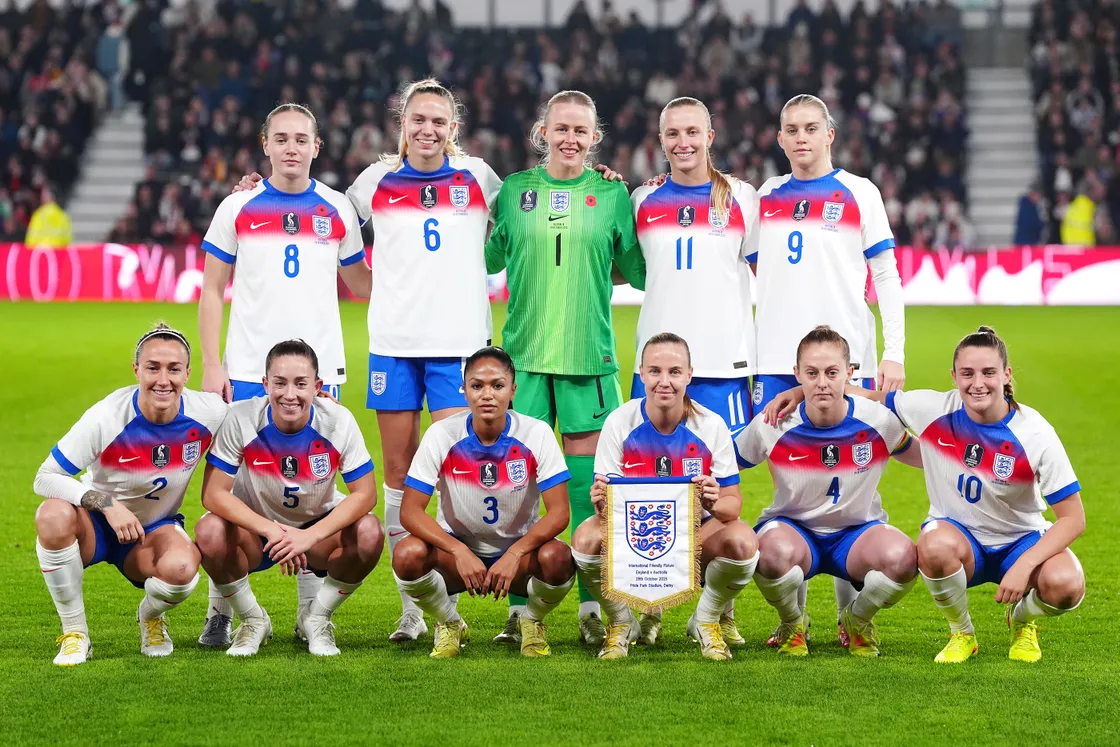Le Tissier started back-to-back England games for the first time as she won her 10th cap in Derby