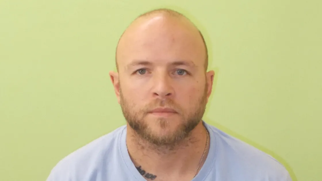 Kirk Bishop, 40, started his prison term in mid-May. He had admitted seven counts of trespass, one of burglary, and nine voyeurism offences. Judge Russell Finch said they were ‘wicked and depraved offences which left lasting consequences on those affected’.