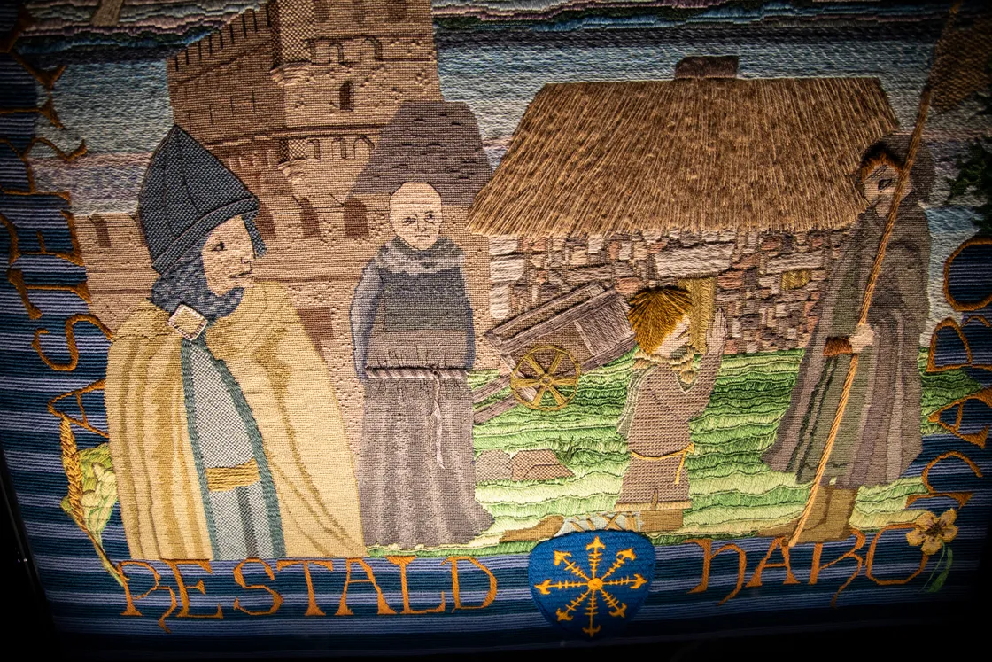 ‘It is our very own Bayeux tapestry,’ said former deputy Tony Spruce.