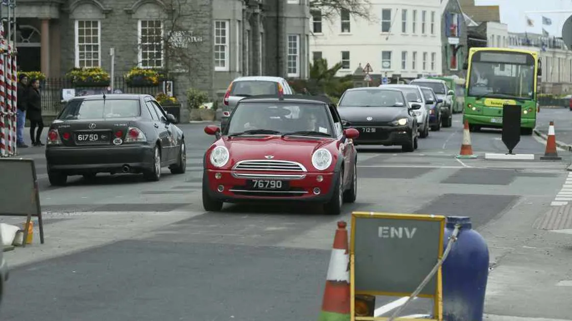 New road layout as seafront is reopened
