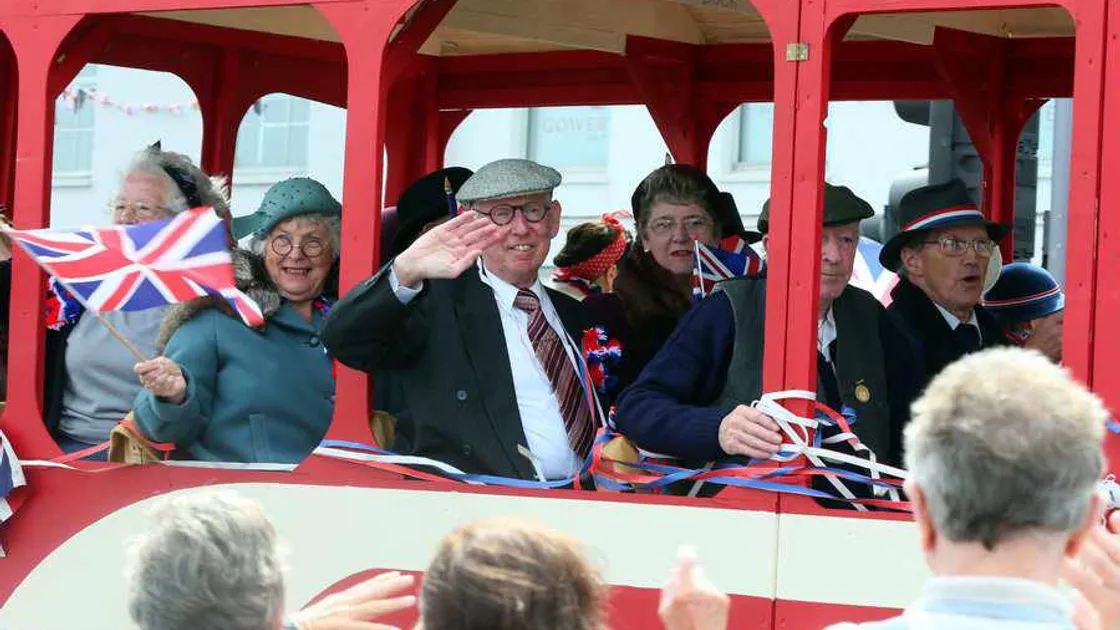 Liberation cavalcade pulls in the crowds