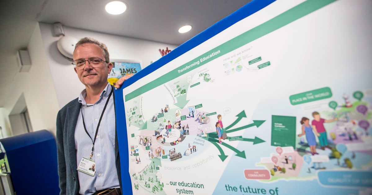 Education reps at new school model drop-in