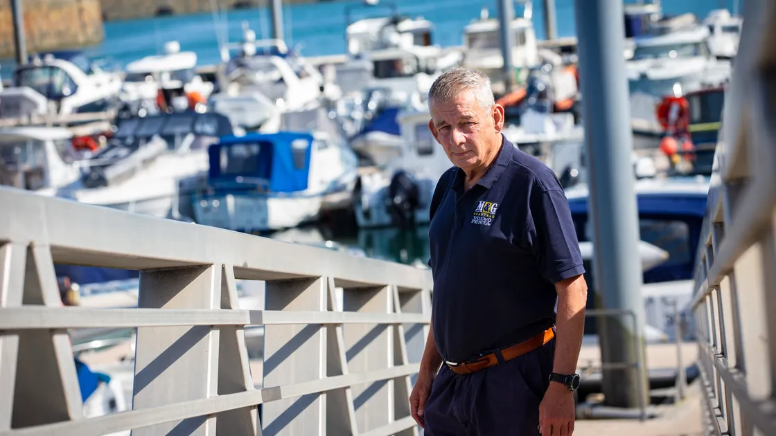 David Norman of Guernsey Marine Traders Association. (Picture by Peter Frankland, 32561215)