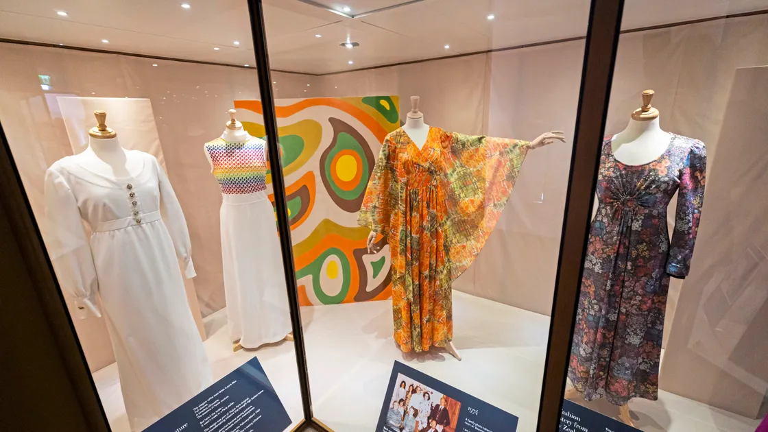 Sue Coyle, nee Le Page, was a normal teenager in 1970, but she still has her entire wardrobe from that time, and also her mother’s.