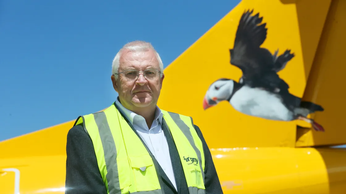 Aurigny CEO Mark Darby has welcomed a move which could halve the period of self-isolation for passengers. (Picture by Adrian Miller, 28395410)