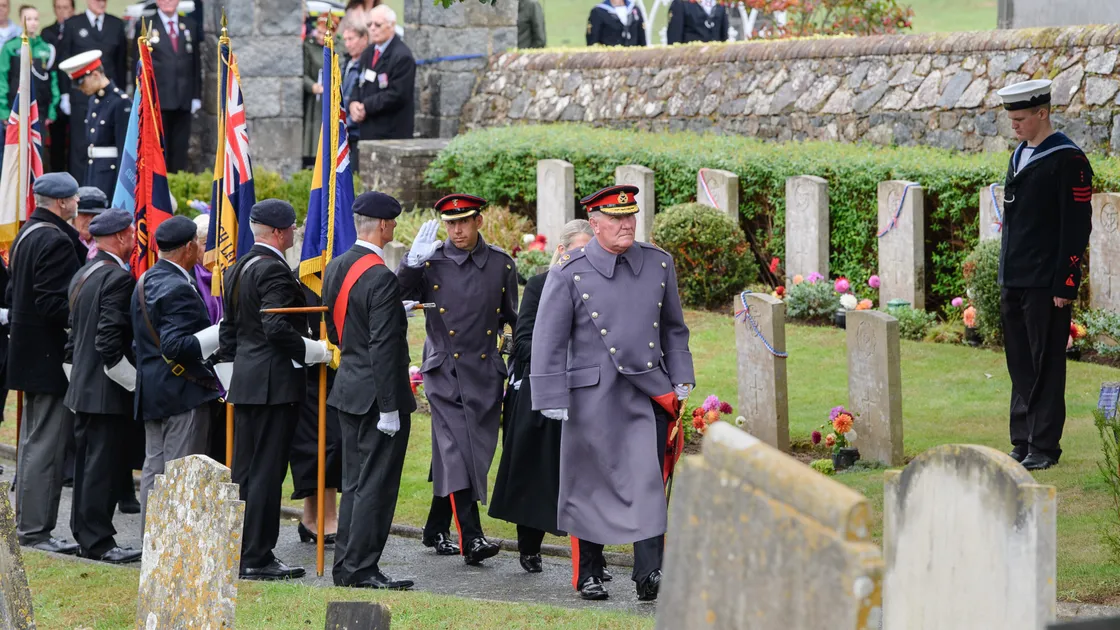 The annual service is organised by the Guernsey Association of Royal Navy, Royal Marines and Merchant Navy.