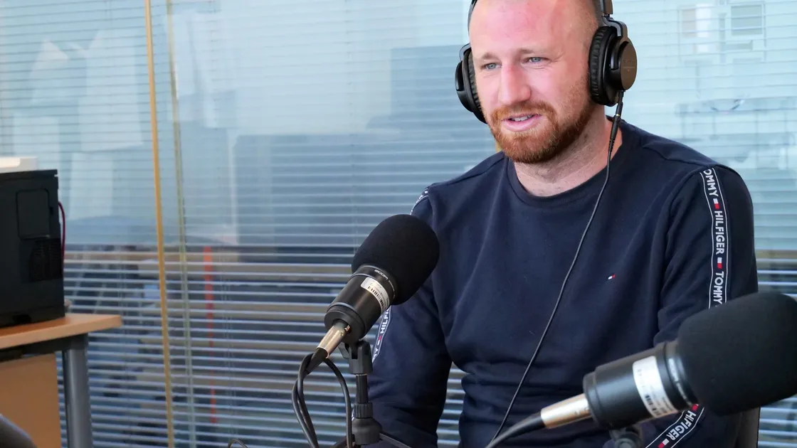 Rovers defender Tom Strawbridge as the special guest on this week's Guernsey Press Football Podcast, recorded after his side's 1-1 draw with St Martin's in the top-of-the-table clash. (29403287)