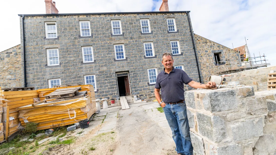 Owner Peter Stenner praised Neil Inder, who became president of the Development & Planning Authority 12 months ago. He said he was in no doubt that Deputy Inder’s election was a turning point in how the authority treats projects of this type.