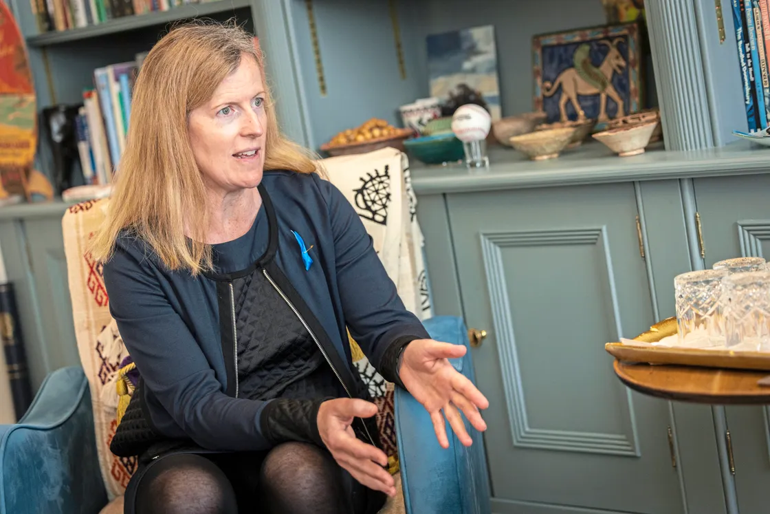 ‘We’re enormously grateful for the partnership with Guernsey,’ said Ms Cherniavsky.