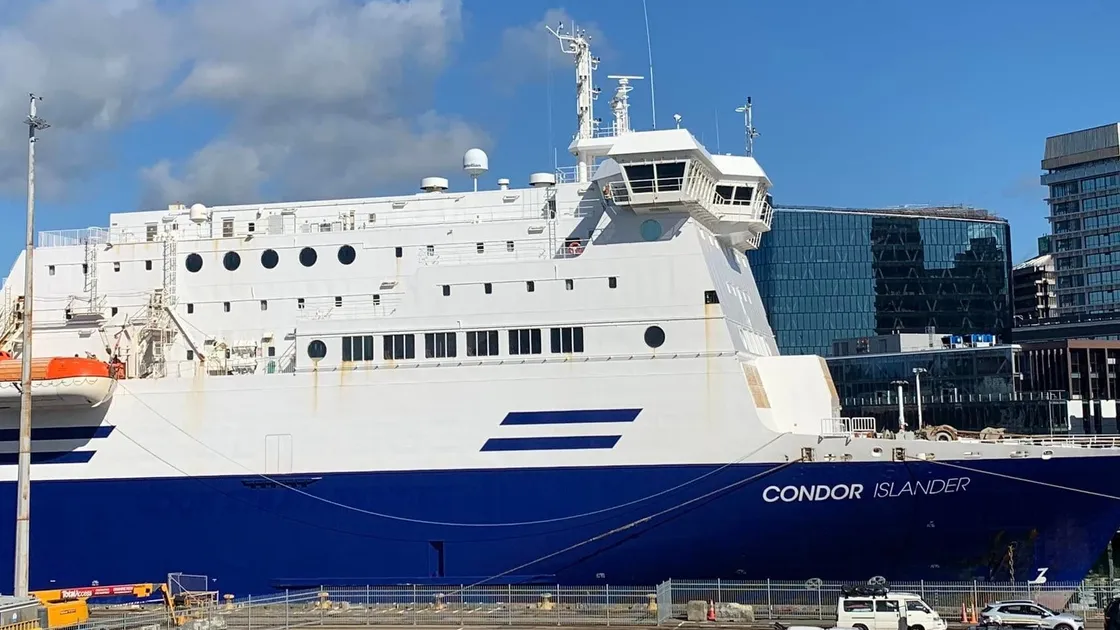 Condor Islander, the ship which has been bought for the CI routes.