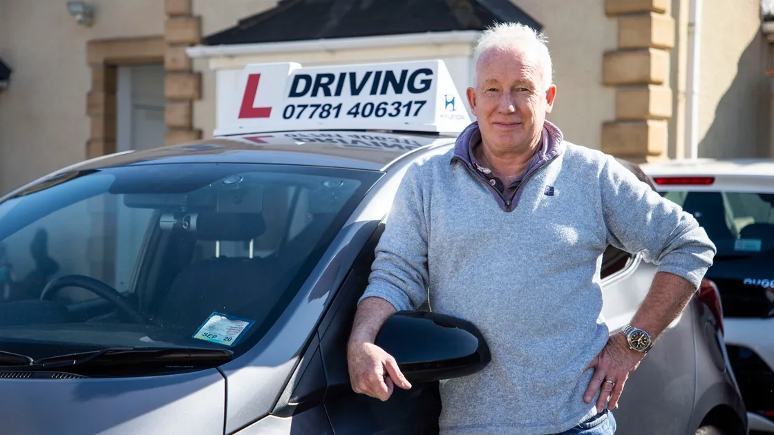 Dave Sheppard, the owner of Driving, has cancelled all lessons and is living on his savings, but he said it was a small price to pay to keep people safe. (Picture by Sophie Rabey, 27659869)