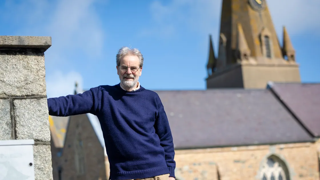 The Rt Rev. Nick Drayson said he will be remaining in the island for now and would still be seen around Castel Church.
