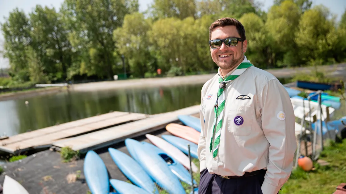 Bailiwick commissioner Nick Paluch wants Scouting to have more impact in the community. (Picture by Peter Frankland, 21461198)