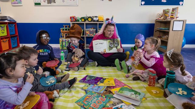 Little Learners enjoy story time at teddy bears’ picnic