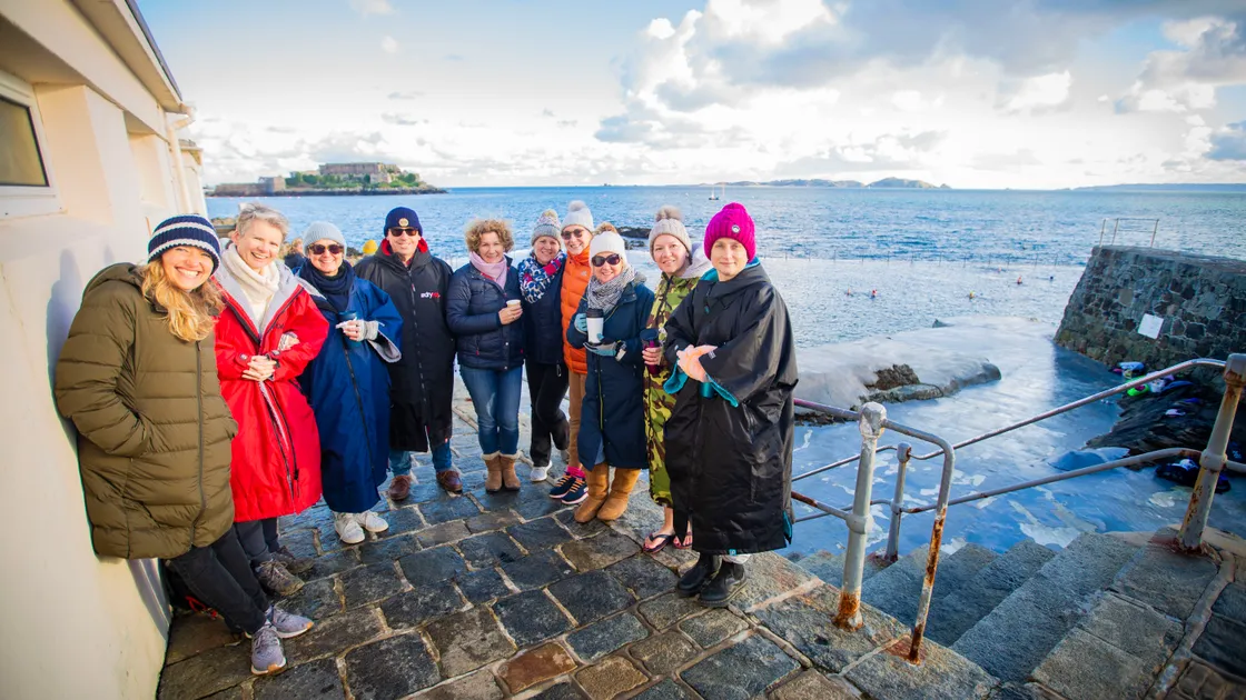Swimmers who use the Bathing Pools were cautiously optimistic about the work. (Picture by Sophie Rabey, 29074983)