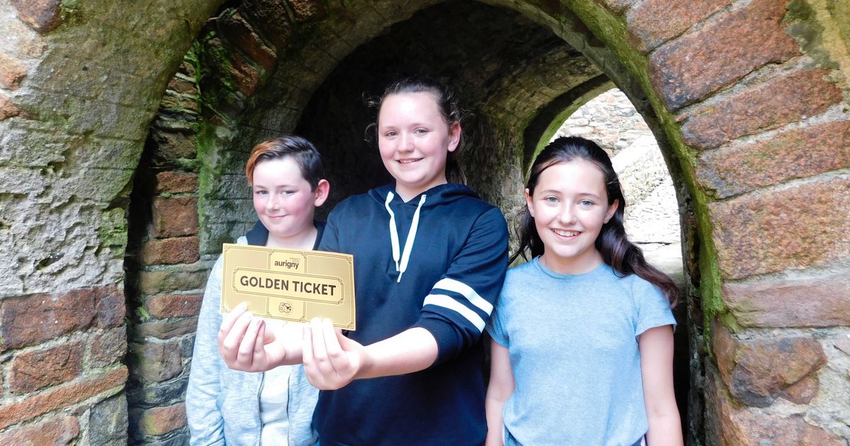 Olivia is the first to find Aurigny’s golden ticket