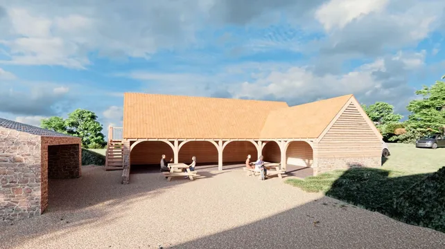 New agricultural display space planned for Les Caches Farm