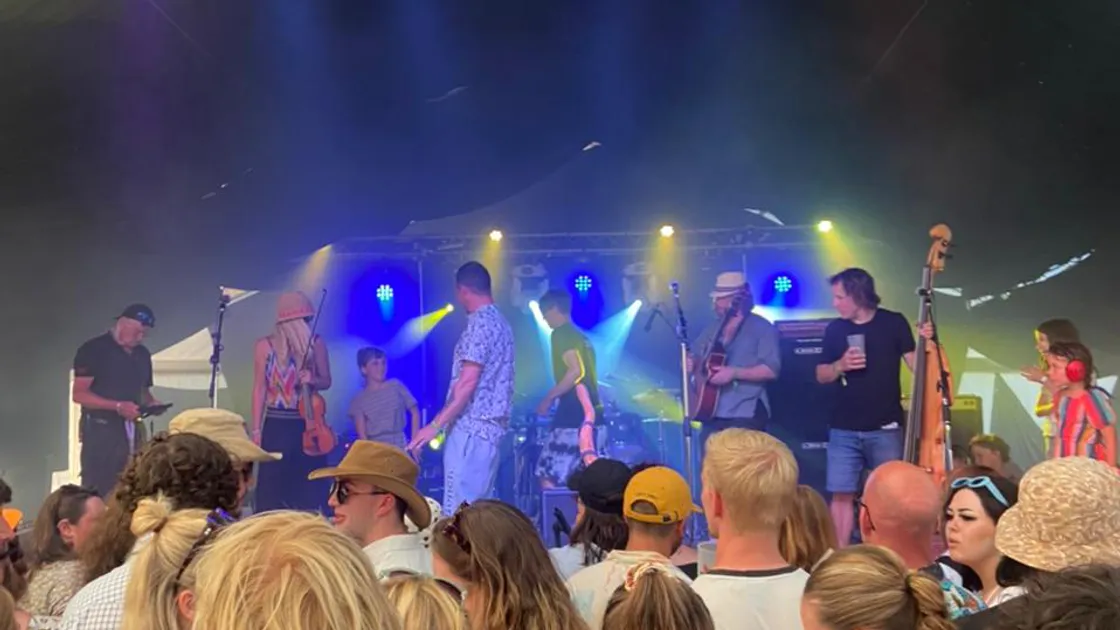 Buffalo Huddleston were one of the Guernsey bands to play at SarkFest 2022. (Picture by Chloe Presland, 31019676)