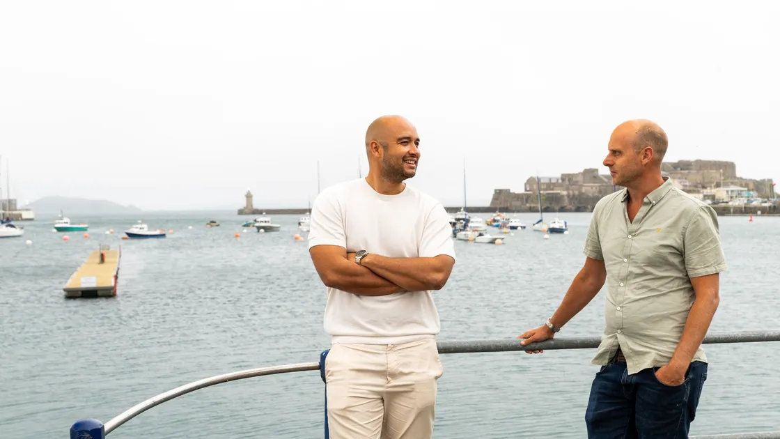 Position Digital founder and CEO Sean Begg Flint, left, and Clicksmith managing director George Bett.