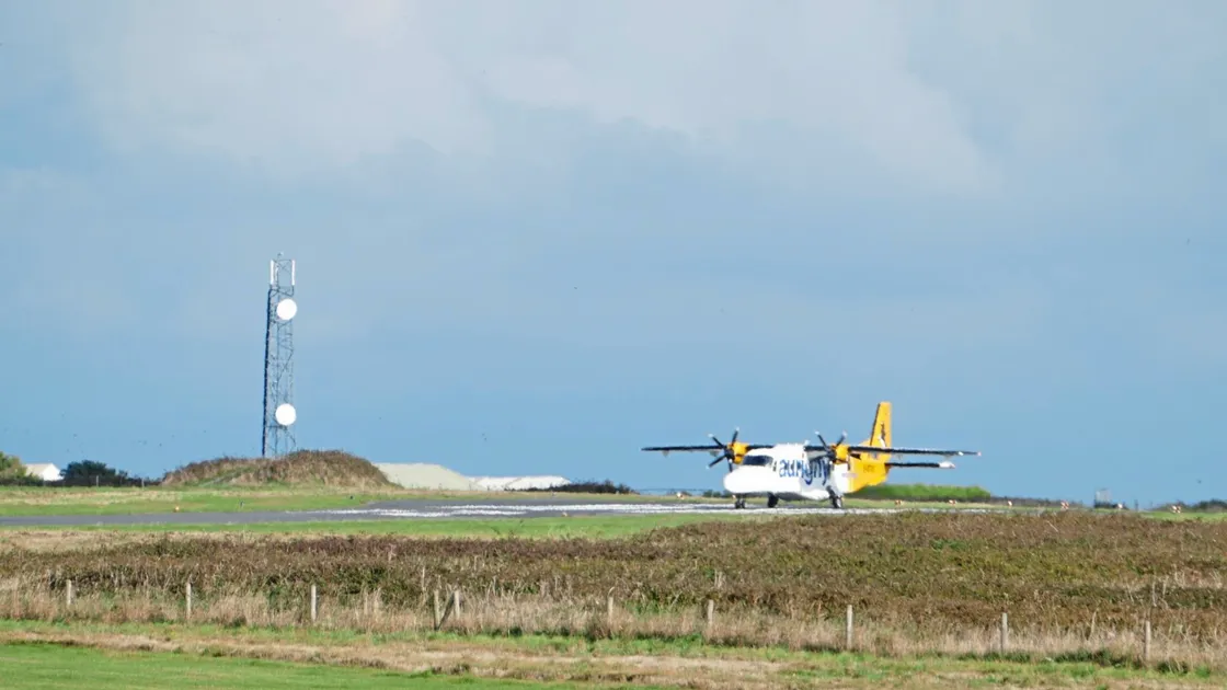 Alderney airport. (Picture by David Nash)