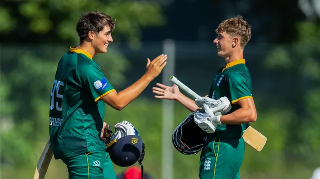 Guernsey U19s to face Sweden in qualifier semi-final