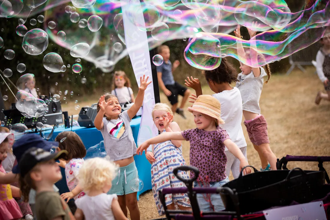 Guernsey Bubbles was a popular attraction for the children. (31165584)