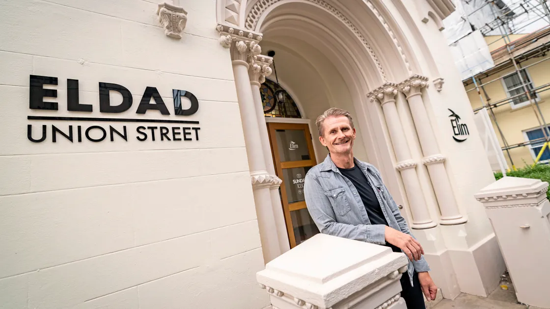 Pastor Howard Davenport from Eldad Elim Church in Clifton