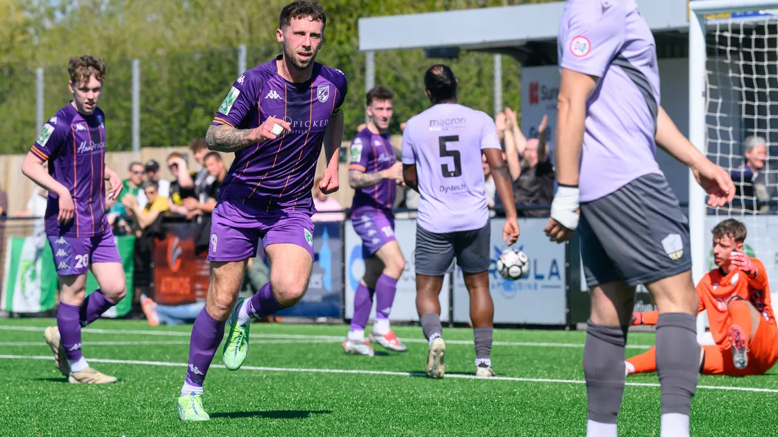 Tony Vance has 30-goal striker Sam Murray, pictured, and talisman Ross Allen at his disposal this weekend.