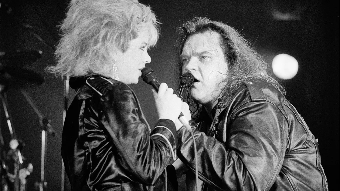 Meat Loaf in concert at Beau Sejour in 1985. (Picture by John De Garis)