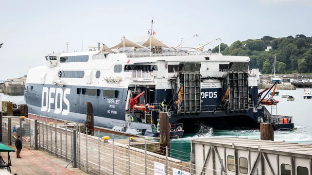 DFDS’ ‘cancelled’ inter-island sailings had not been licensed