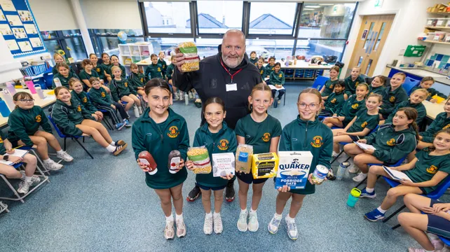 Melrose pupils help tackle food poverty in Guernsey