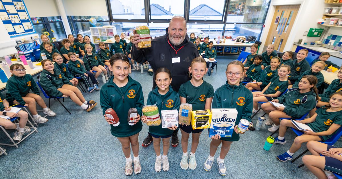 Melrose pupils help tackle food poverty in Guernsey