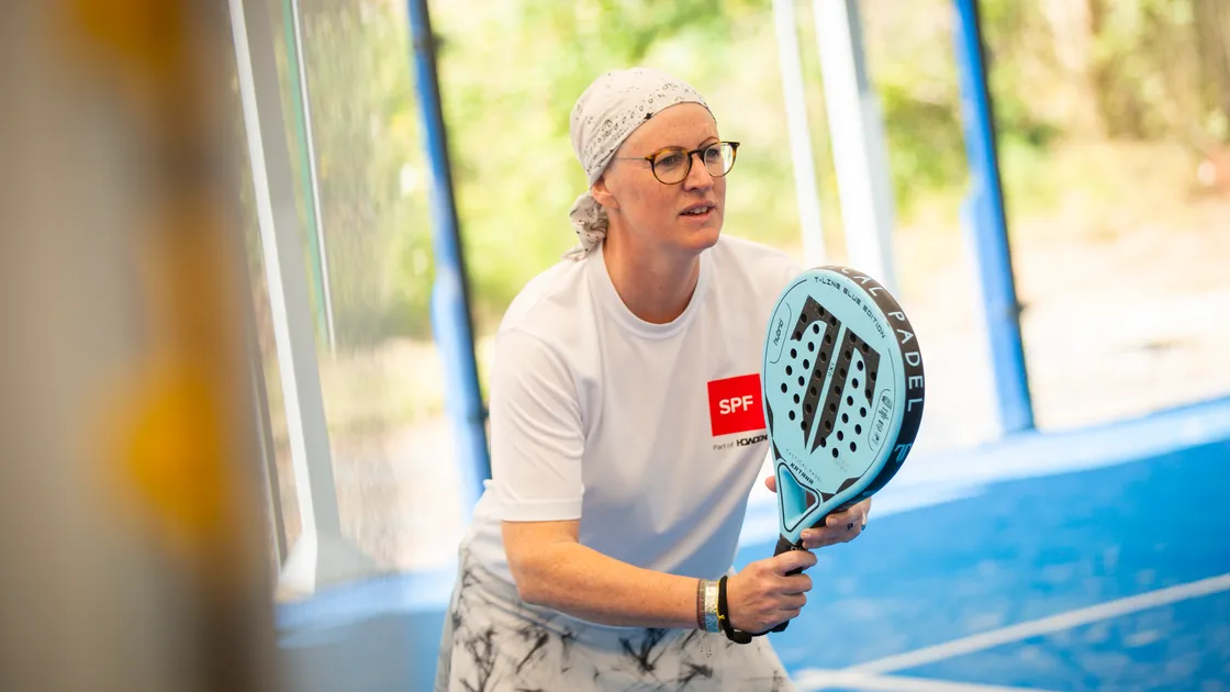 Sara Woolland, a stalwart of the racquet sport in the island, said this year’s inter-insular could be ‘really interesting’. (Picture by Sophie Rabey, 33990025)
