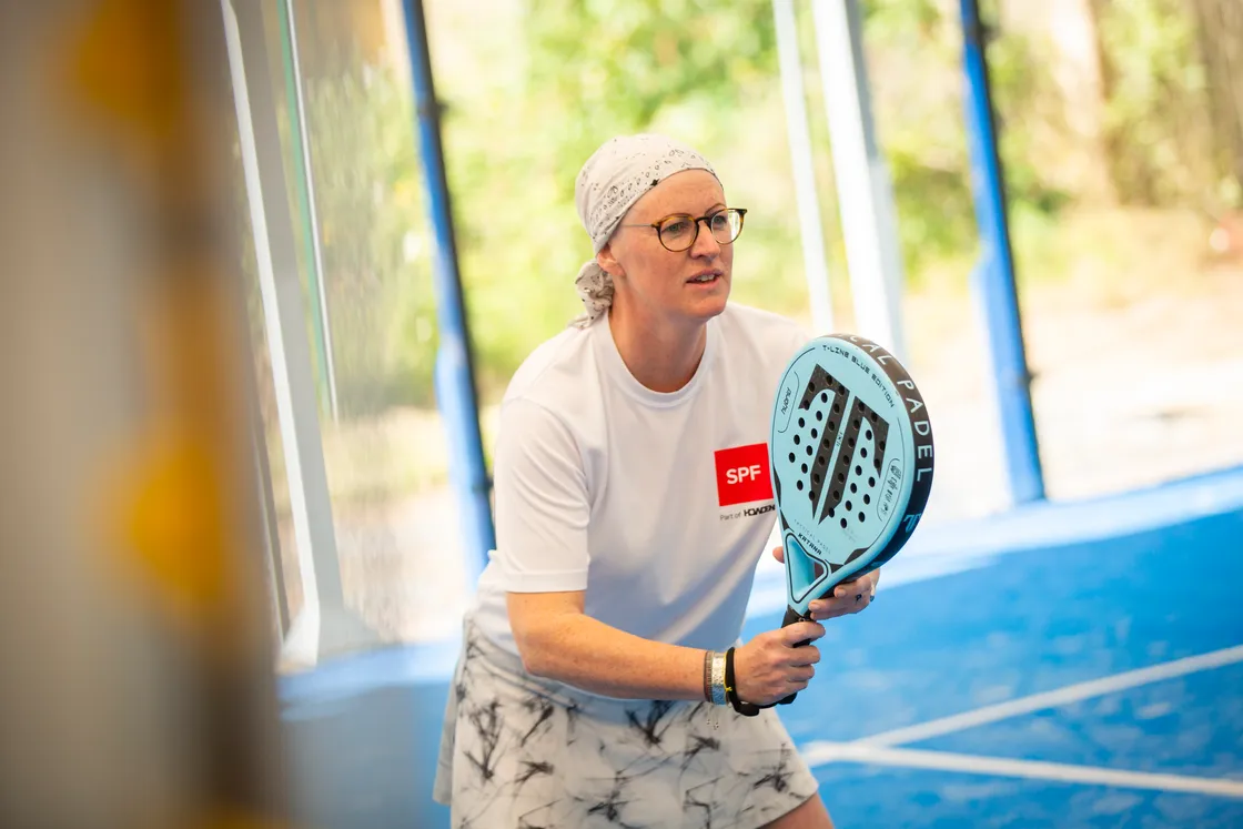 Sara Woolland, a stalwart of the racquet sport in the island, said this year’s inter-insular could be ‘really interesting’. (Picture by Sophie Rabey, 33990025)