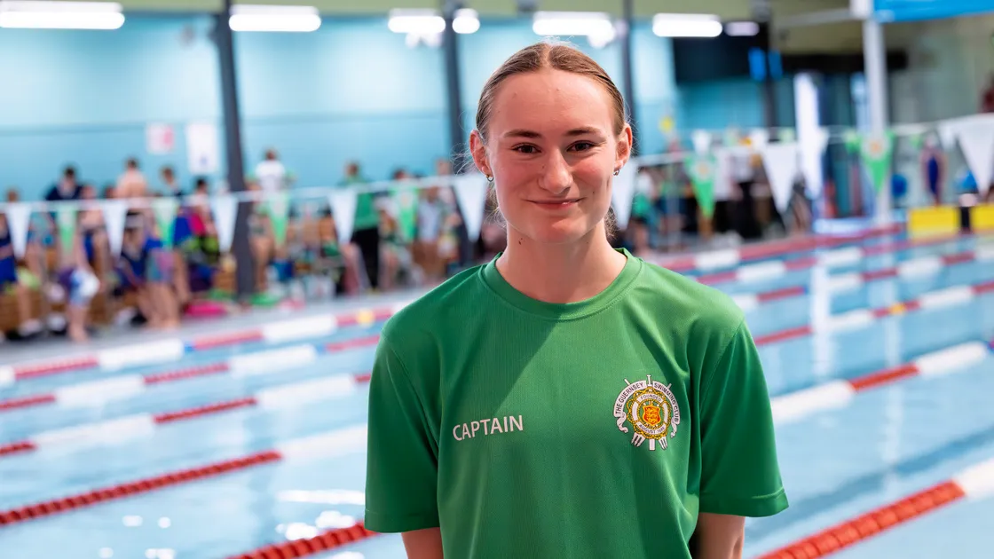 Emma Bourgaize put down an impressive personal best of 1min. 7.24sec. to win the 100m individual medley