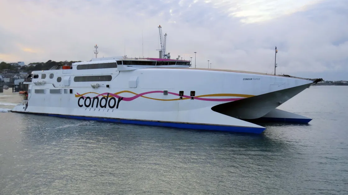 Condor Rapide's sailings this weekend have been cancelled. (Picture by Tony Rive)