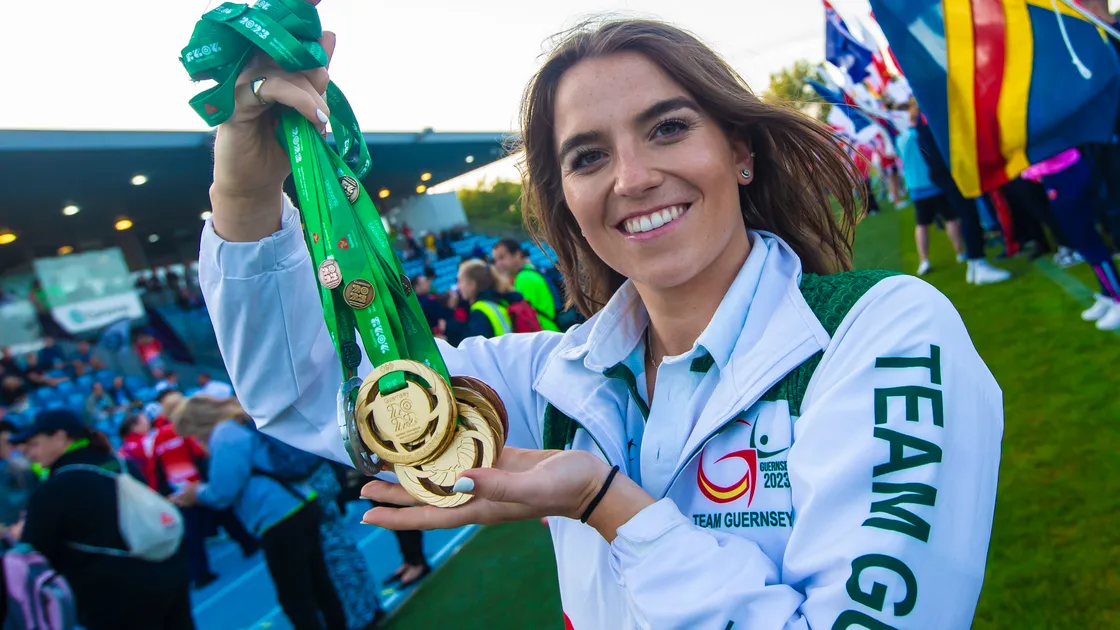 Swimmer Orla Rabey is back at another Games after starring at Guernsey 2023.