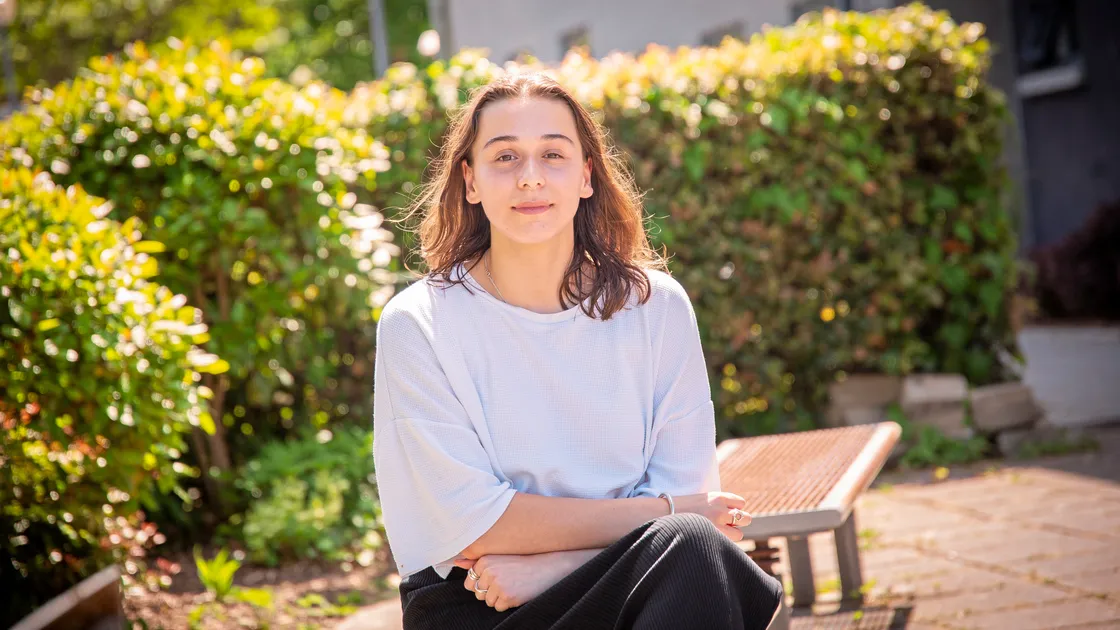 Maddy Russell is on her way from Les Varendes to Ontario, Canada. (Picture by Sophie Rabey, 33256764)