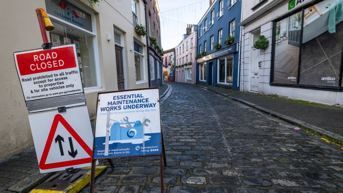 Deputy Gabriel said that Guernsey Water and its contractors would be meeting strict criteria in replacing the cobbles to ensure the area is 'safe, functional, and visually appropriate'