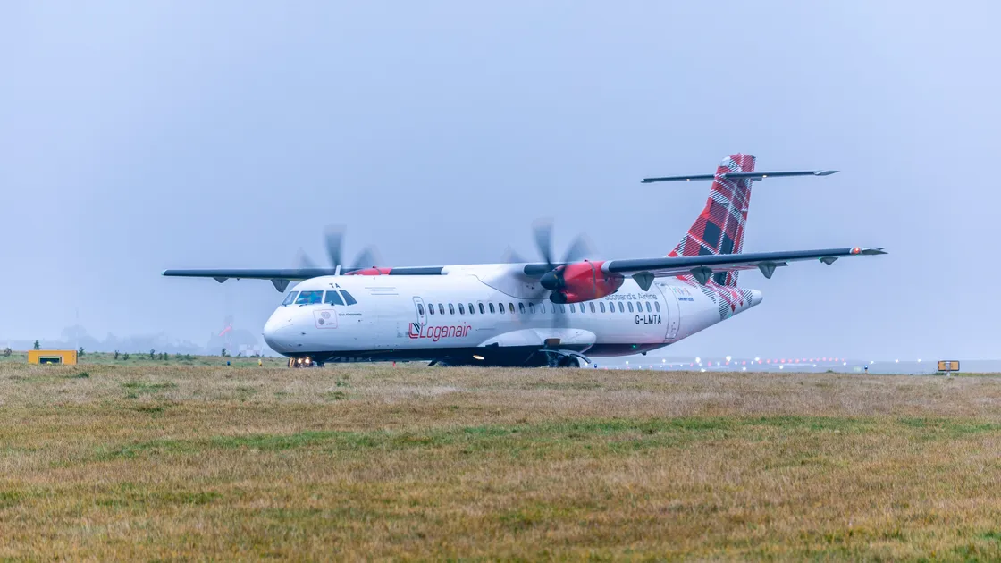 Guernsey said goodbye for the present to Loganair this week as it was stopped from operating on the Guernsey-Jersey route by the Transport Licensing Authority