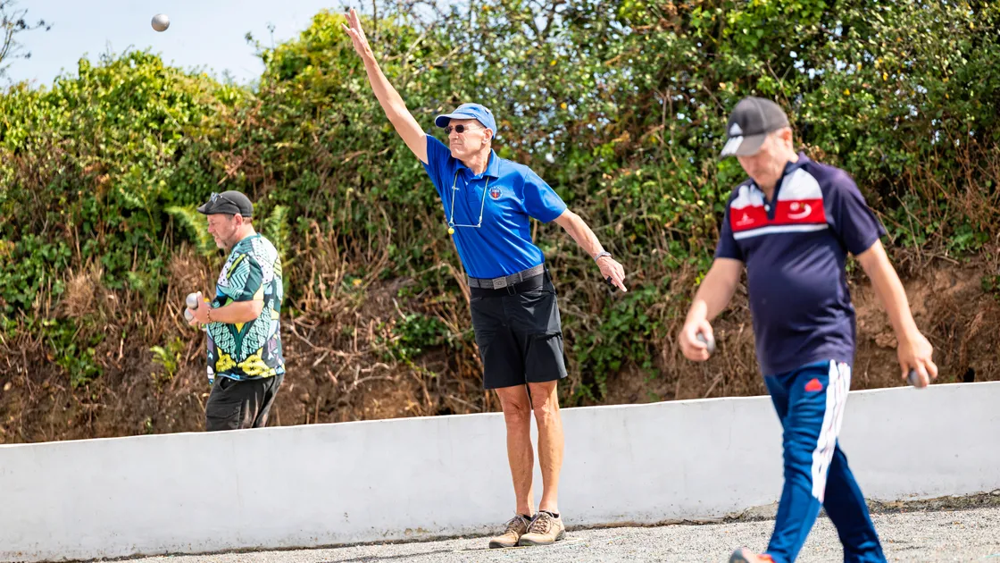 Chris Baross, who travelled from Bath