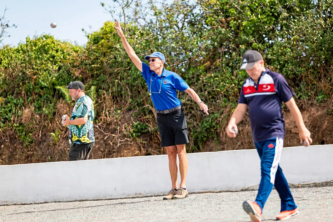 Chris Baross, who travelled from Bath