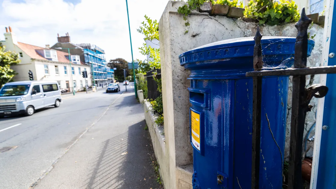 The postbox at the top of the Grange has been retained following the public consultation