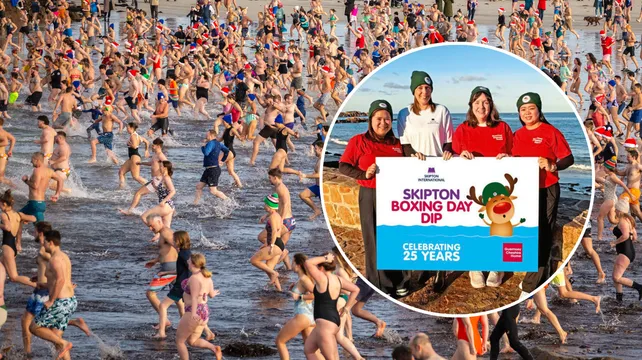 Skipton Boxing Day Dip will mark its 25th year