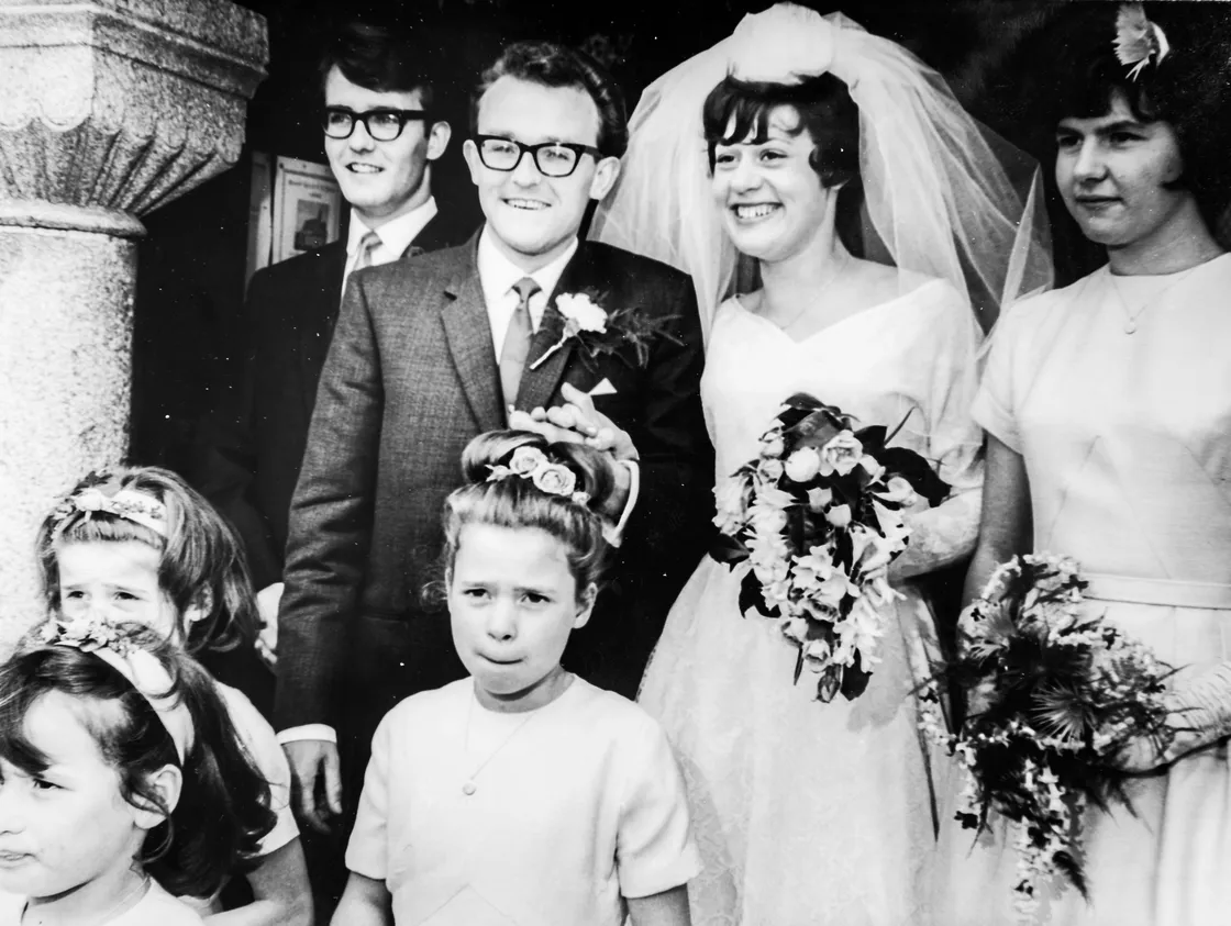 The couple were married on 22 April 1965 at St Matthew’s Church.