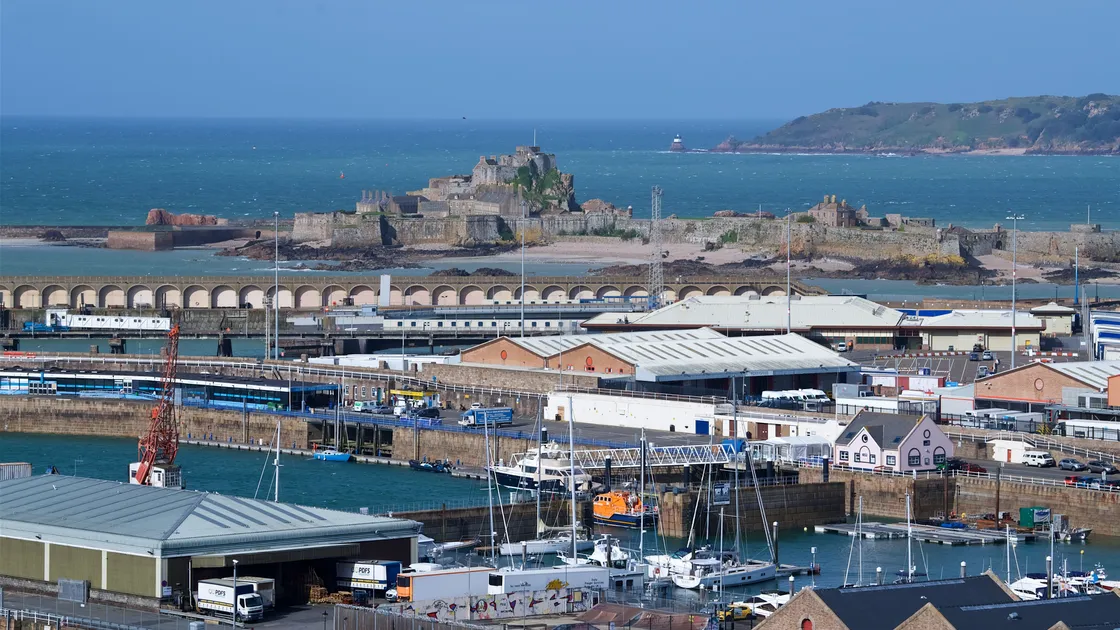 Views over Jersey's capital, St Helier, from Fort Regent. (Picture by Rob Currie, 29076948)