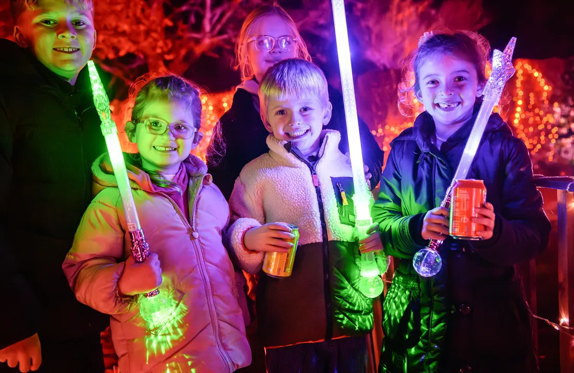 Specsavers co-founder Dame Mary Perkins said it was ‘wonderful to see so many families enjoying this much-loved tradition’